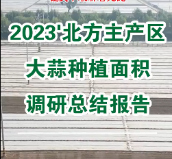 【即將發(fā)布】2023'北方主產(chǎn)區(qū)大蒜種植面積調研總結報告 (1827播放)